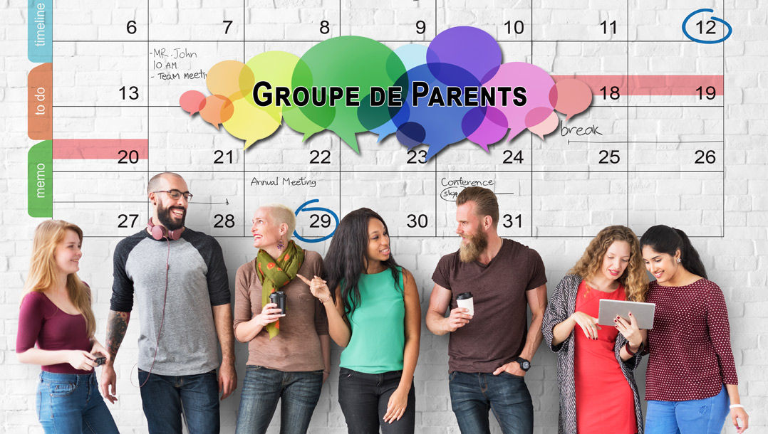 Groupe de Parents Agenda des dates